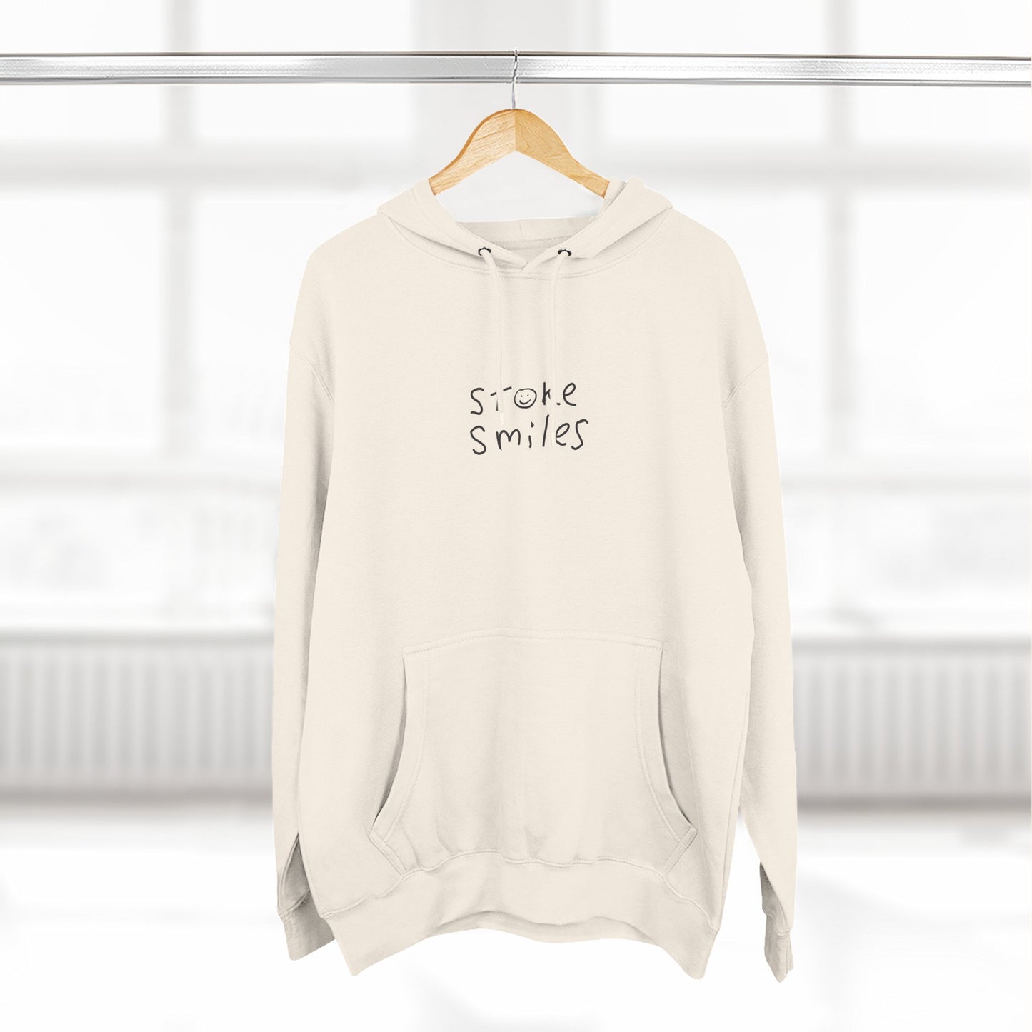 stoke smiles hoodie