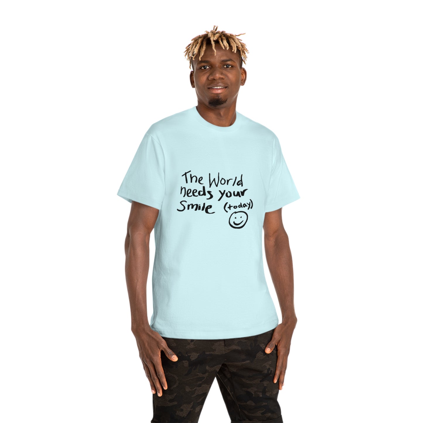 World Needs Your Smile Today Tee