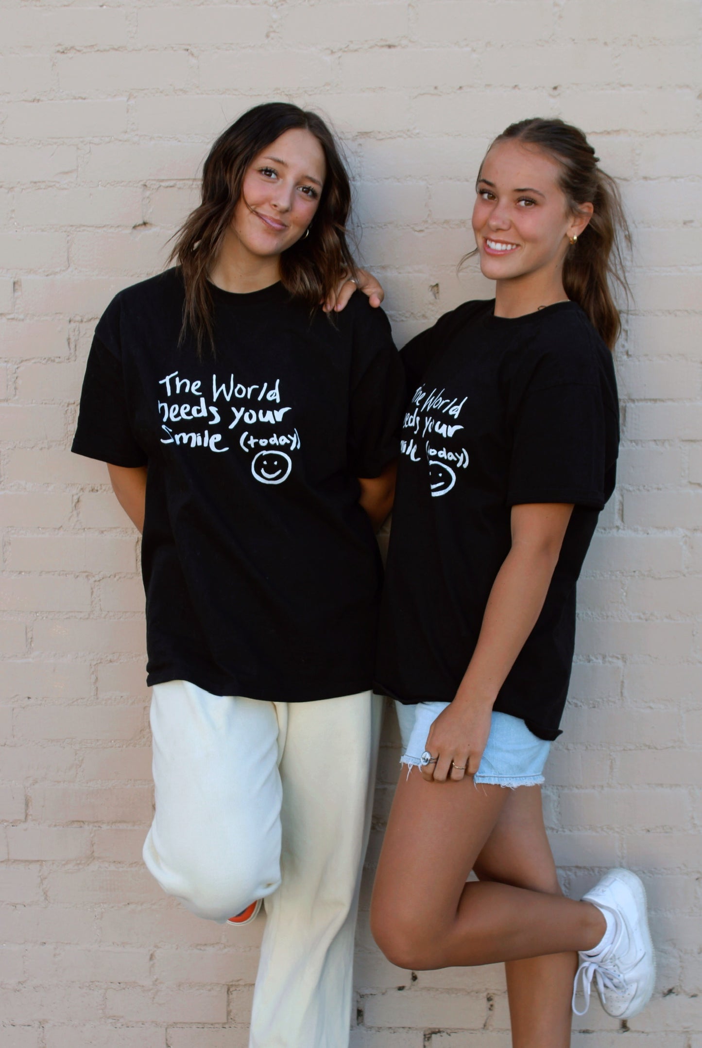 World Needs Your Smile Today Tee