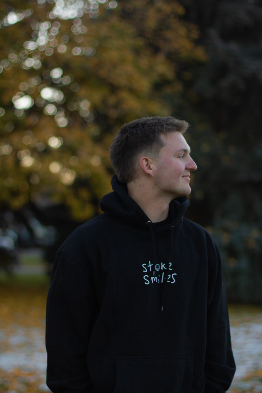 stoke smiles hoodie